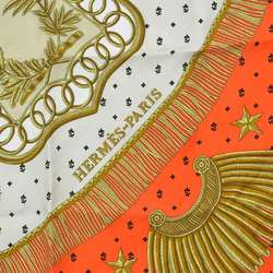 HERMES Scarf Petit Carre Silk Multicolor Ladies