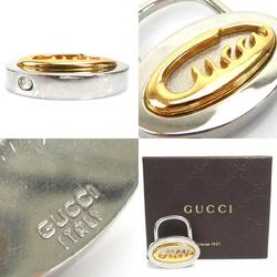 GUCCI Pendant Top Metal Silver/Gold Unisex