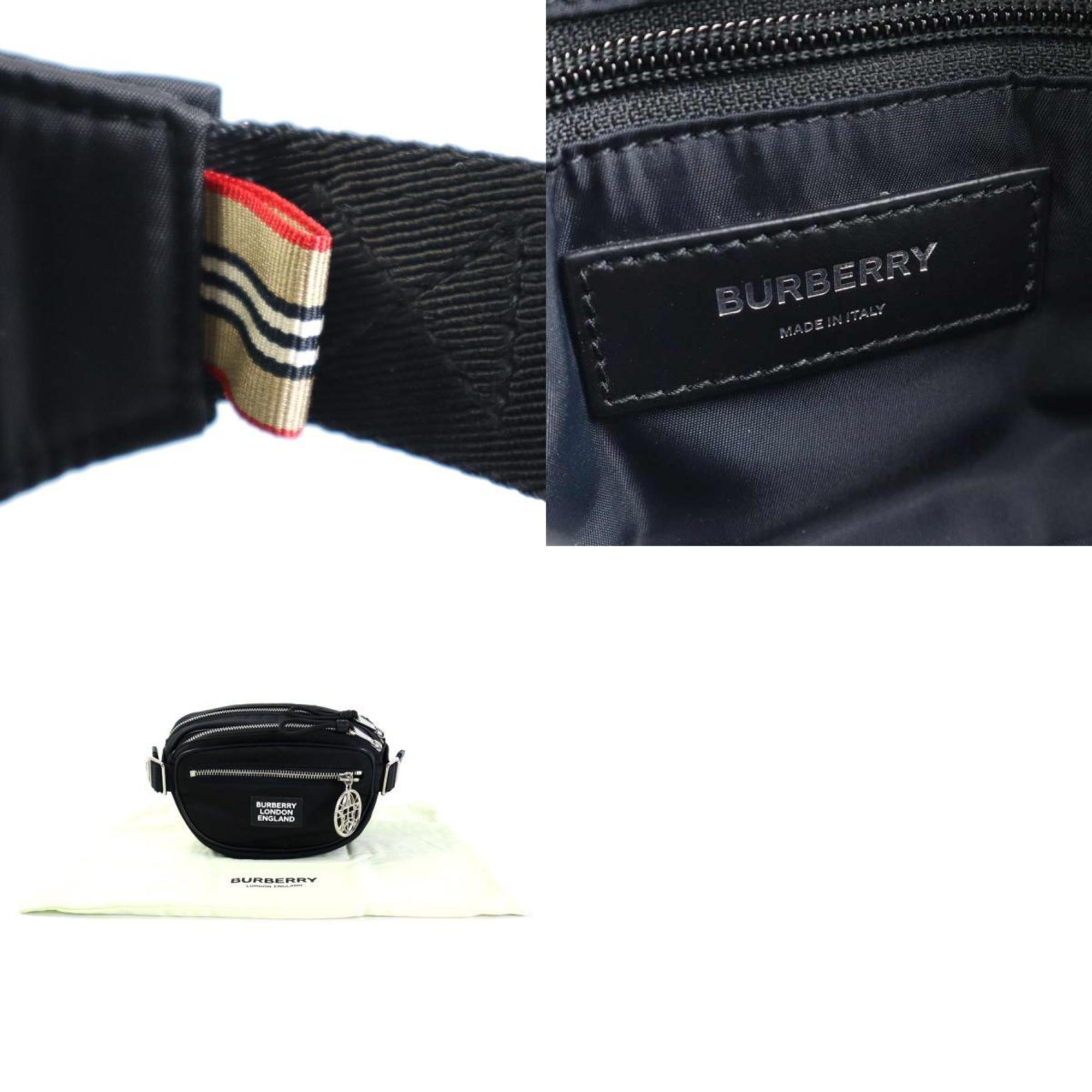 Burberry BURBERRY Body Bag Nylon Black Unisex