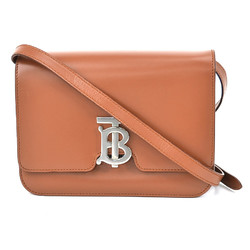 Burberry BURBERRY Crossbody Shoulder Bag Leather Brown Women's