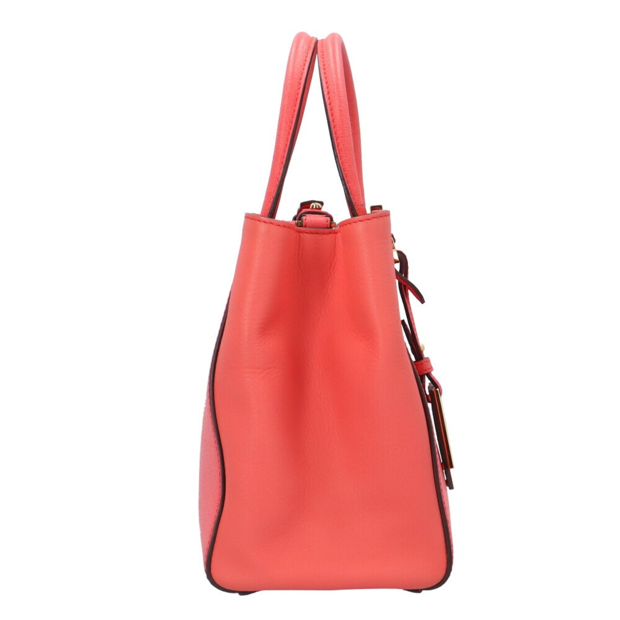 FENDI Petit Toujour Shoulder Bag Leather Pink Women's Fendi