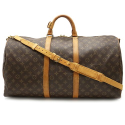 LOUIS VUITTON Louis Vuitton Cruise Line Stamp Bag PM Brown M95238 Women's  Leather Suede Handbag