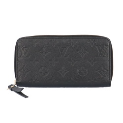 Louis Vuitton Portefeuil Double V Women's Trifold Wallet M64420 Calf Noir  (Black) x Ebene (Brown)