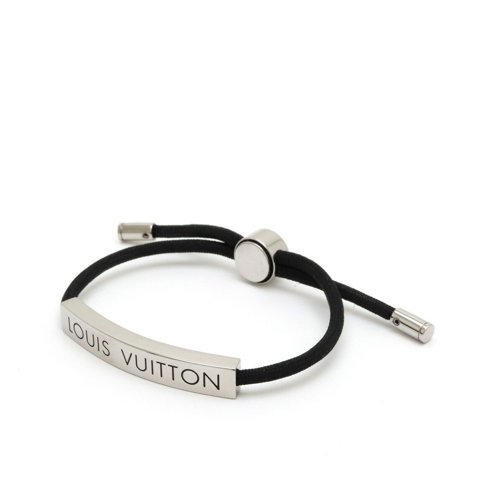 Louis Vuitton LV Space Bracelet Black Metal
