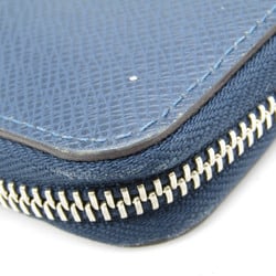 Louis Vuitton Taiga Zippy Wallet M32837 Men's Taiga Leather Long Wallet (bi-fold) Navy,Ocean