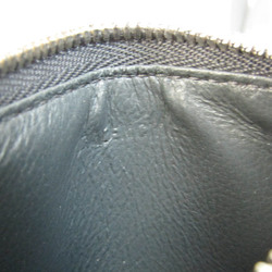 Balenciaga Fragment Case 594548 Women,Men Leather Coin Purse/coin Case Dark Gray