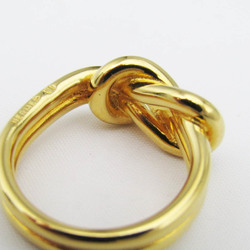 Hermes Metal Scarf Ring Gold Atame