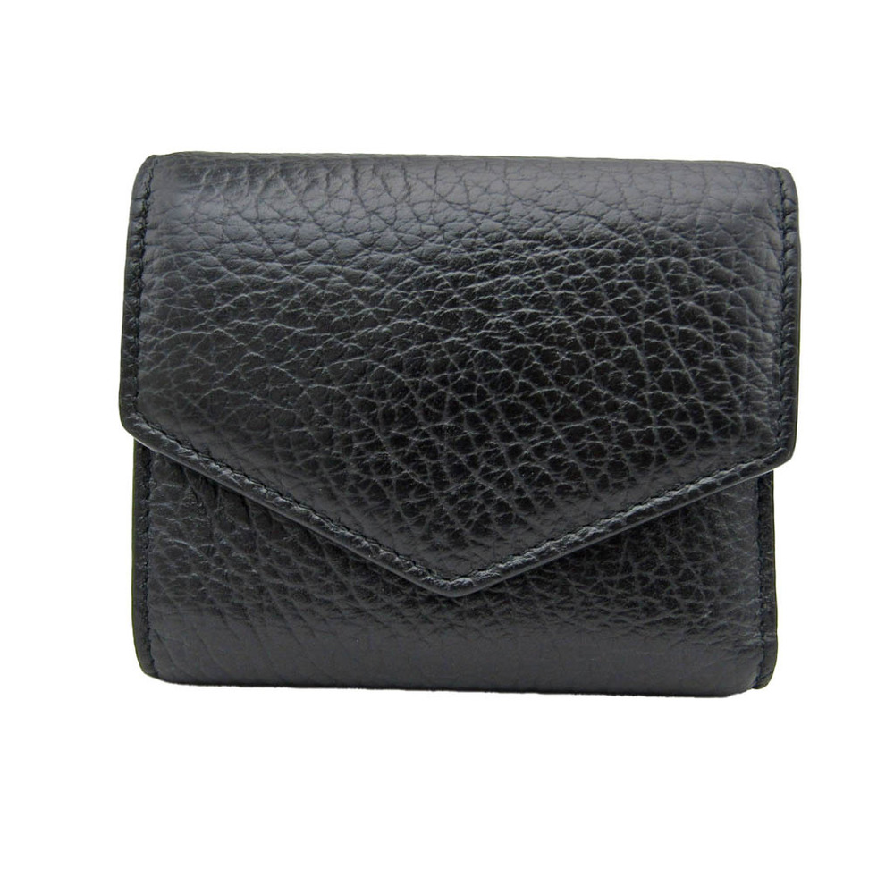 Maison Margiela Tri-Fold Leather Wallet