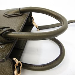 Michael Kors 35S1GM9T0L Women's Leather Shoulder Bag Khaki,Moss Green