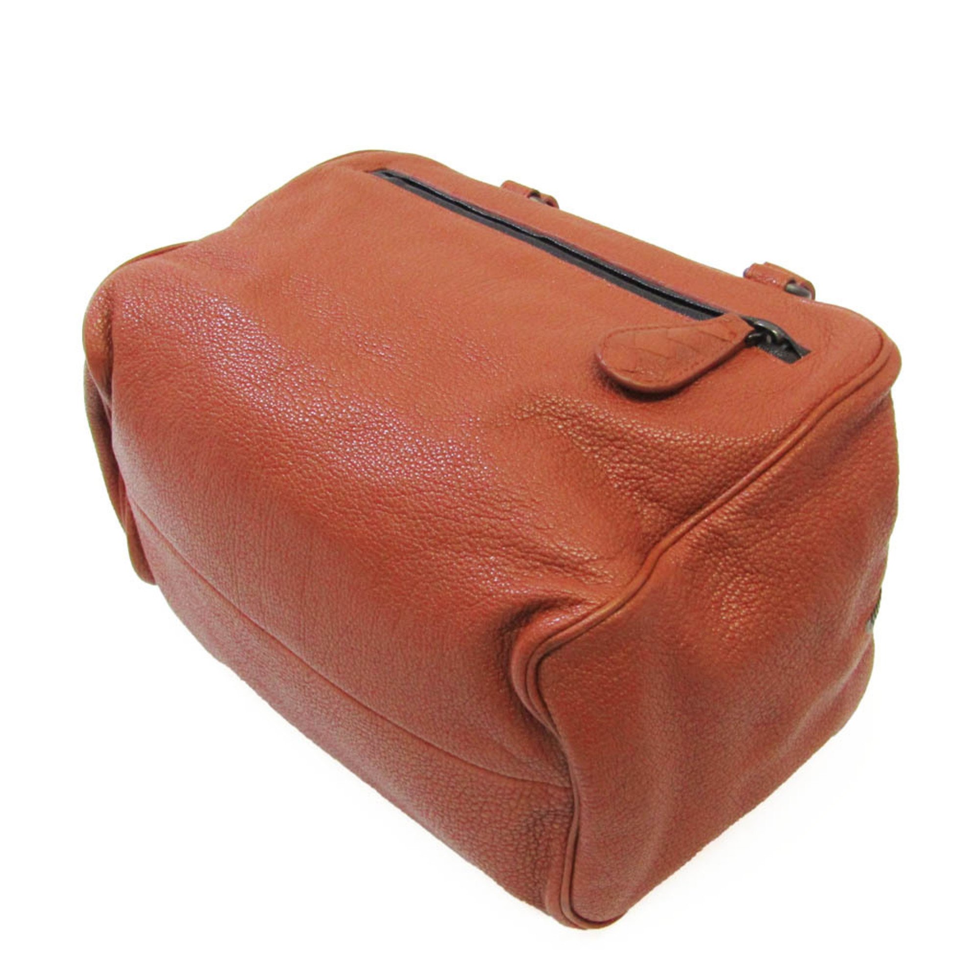 Bottega Veneta Intrecciato Women's Leather Handbag Brown