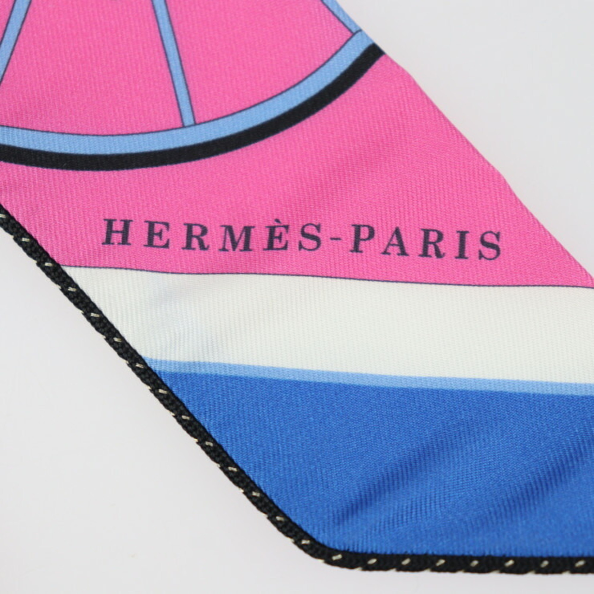 HERMES Twilly Scarf Silk Multicolor SPRINGS BAGUE Spring