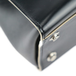 LOUIS VUITTON City Steamer MM World Tour Collection Handbag M43080 Leather Black Multicolor Silver Hardware 2WAY Shoulder Bag Vuitton