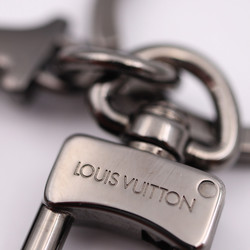 LOUIS VUITTON Portocle LV Spray Keychain M80216 Metal Gunmetal Orange Keyring Bag Charm Vuitton
