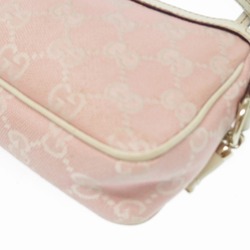 Gucci Gg Canvas Pouch 154432 Pink 0176