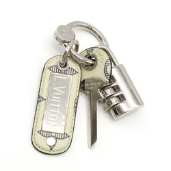 Louis Vuitton Portocle Lv Spray Keychain M80216 Metal Gunmetal Orange  Keyring Bag Charm Vuitton Auction