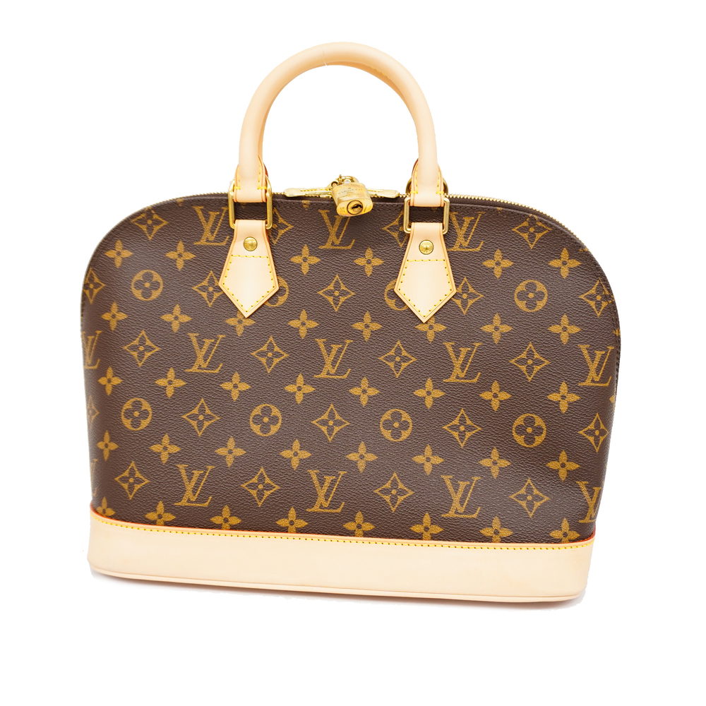 Auth Louis Vuitton Monogram Alma M51130 Women's Handbag