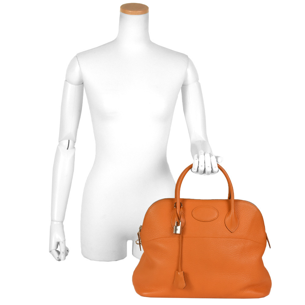 HERMES BOLIDE 35 TAURILLON CLEMENCE ORANGE