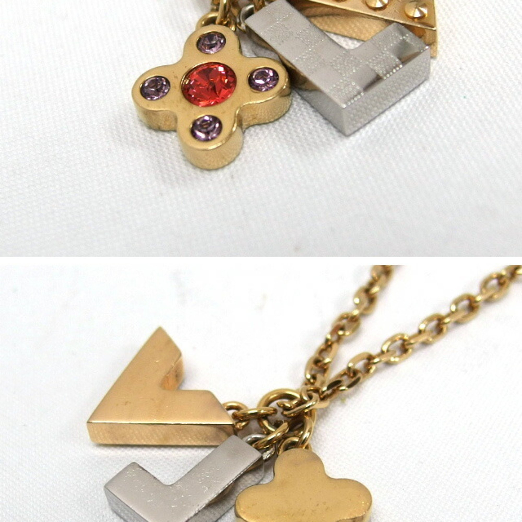 Louis Vuitton Pandantif Love Letters Necklace Flower M37068