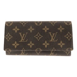 Louis Vuitton Monogram LV Long Wallet Porte Valeurs Cartes Credit Yen 