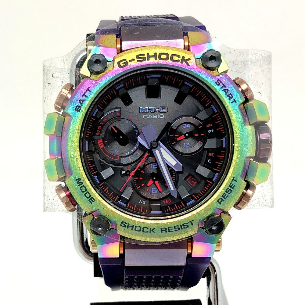 CASIO Casio G-SHOCK Watch MTG-B3000PRB-1AJR MT-G Rainbow IP Analog