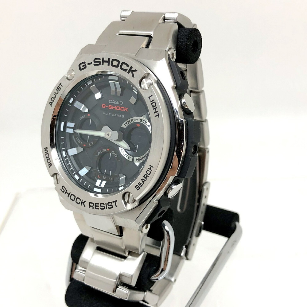 CASIO Casio G-SHOCK Watch GST-W110D-1A G-STEEL G Steel Radio Solar