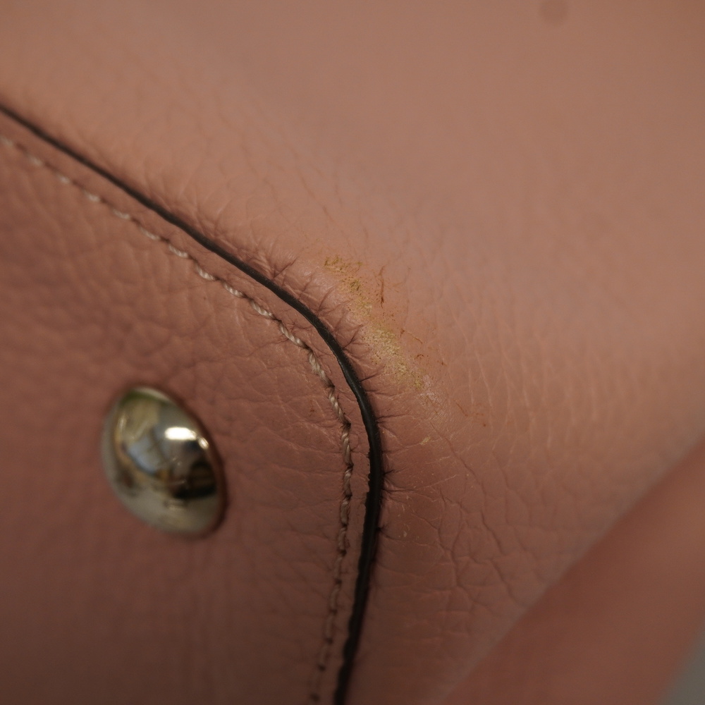 Auth Louis Vuitton 2WAY Bag Capucines BB M94635 Women's Handbag