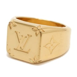Louis Vuitton Monogram Flower Bracelet M6535 Size 17 Red Gold