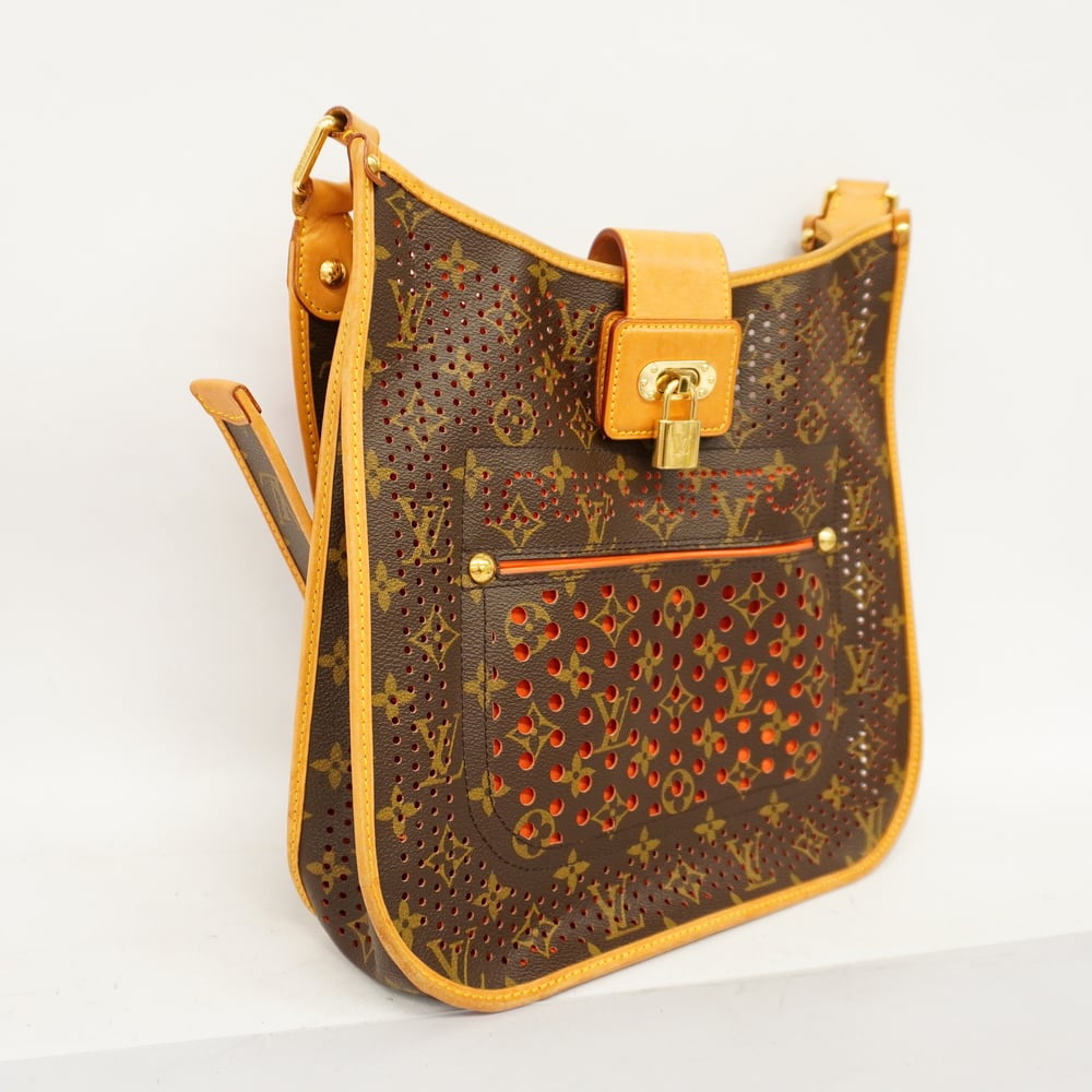 Auth Louis Vuitton Monogram Perfo Musette M95174 Women's Shoulder