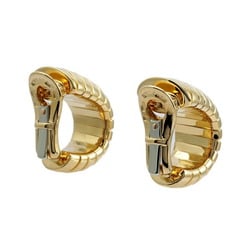 Bvlgari Tubogas K18YG Yellow Gold Earrings