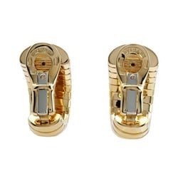 Bvlgari Tubogas K18YG Yellow Gold Earrings