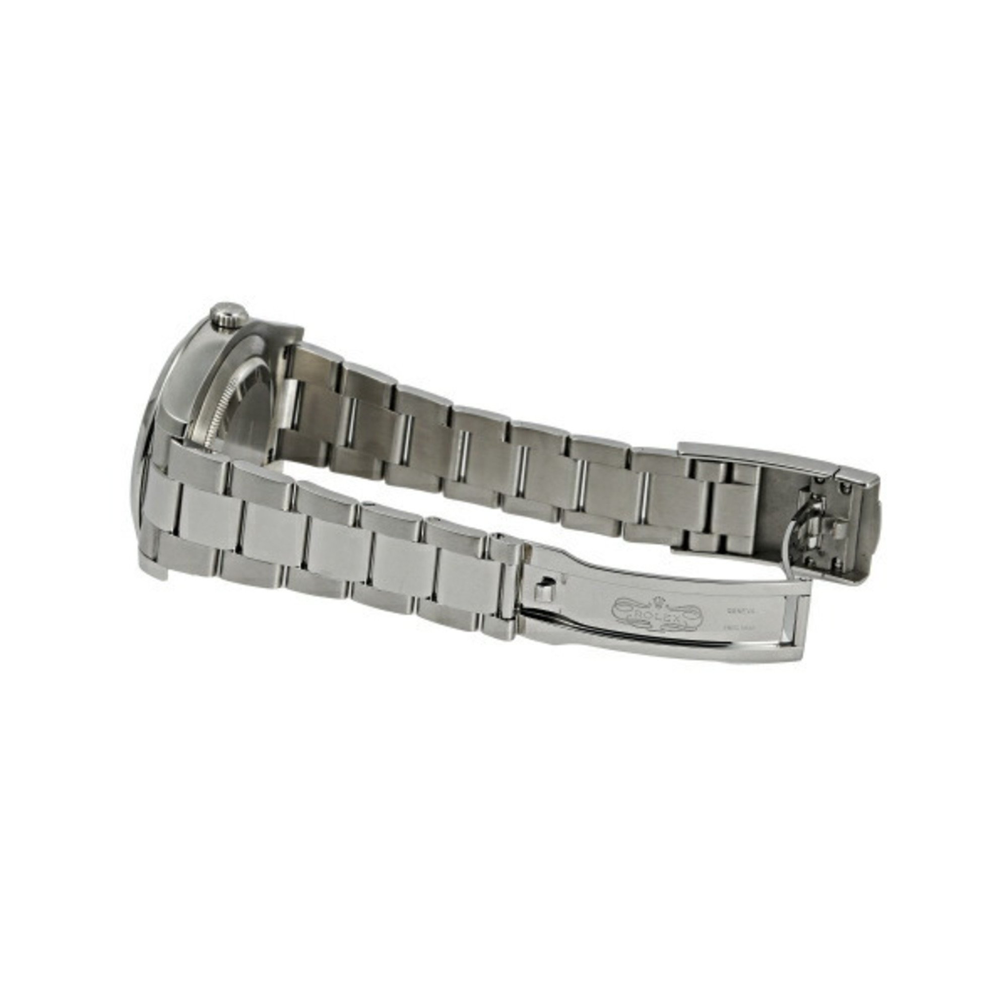Rolex Datejust II 116300 Black/Bar Dial Watch Men's