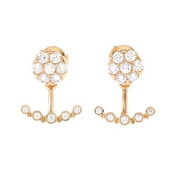 Cartier Etincel de K18PG pink gold earrings