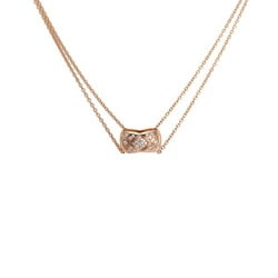 Chanel Coco Crush K18PG pink gold necklace