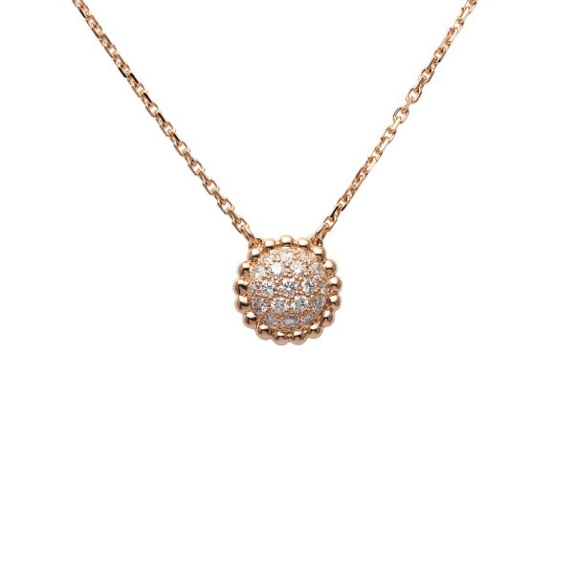 Van Cleef & Arpels Perlecleur K18PG Pink Gold Necklace