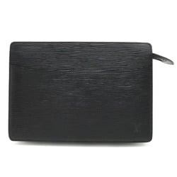 Louis-Vuitton-Epi-Pochette-Homme-Clutch-Bag-Noir-Black-M52522