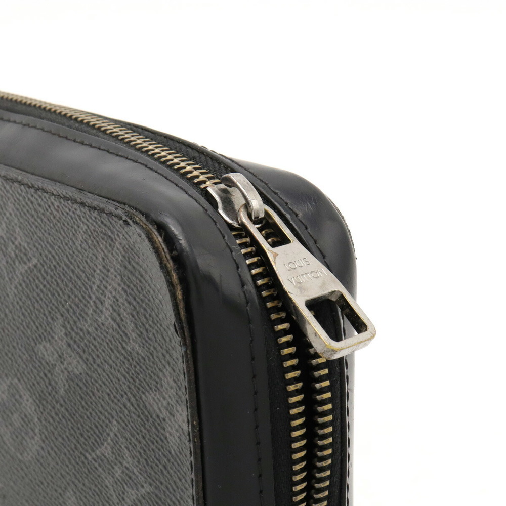 LOUIS VUITTON purse M61698 Zippy XL/Monogram Eclipse black mens Used