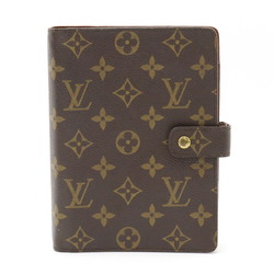 LOUIS VUITTON Agenda PM Notebook cover R20896 Monogram Multicolore White  Used LV