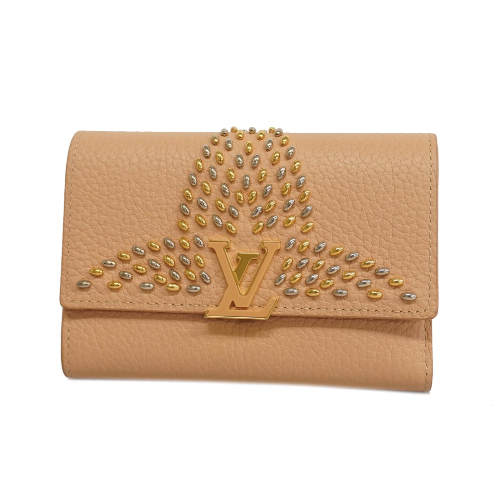 Louis Vuitton Women's Capucines Compact Taurillion Leather M63953