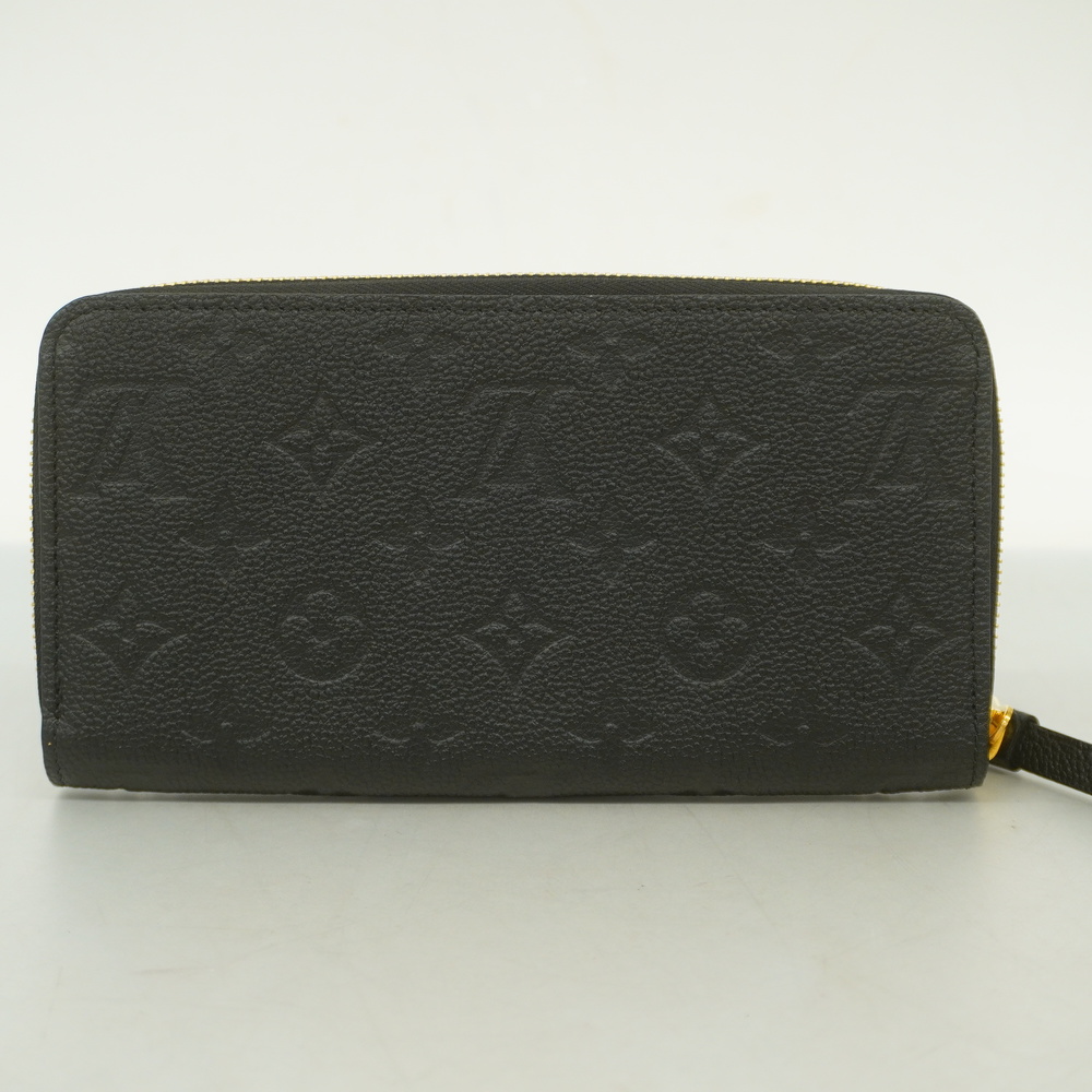 Louis Vuitton Monogram Empreinte Zippy Wallet - Black