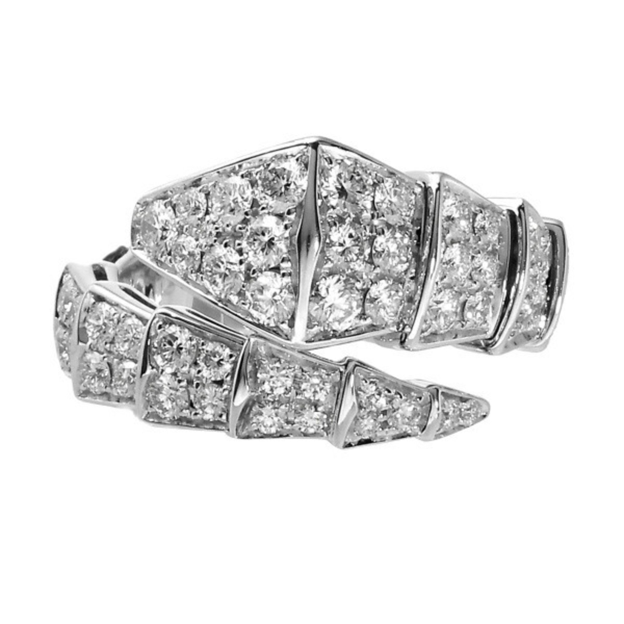 Bvlgari Bulgari Serpenti Viper/S (Viper) K18WG White Gold Ring