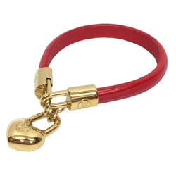 LOUIS VUITTON Louis Vuitton Bracelet Crazy in Rock Red M6450