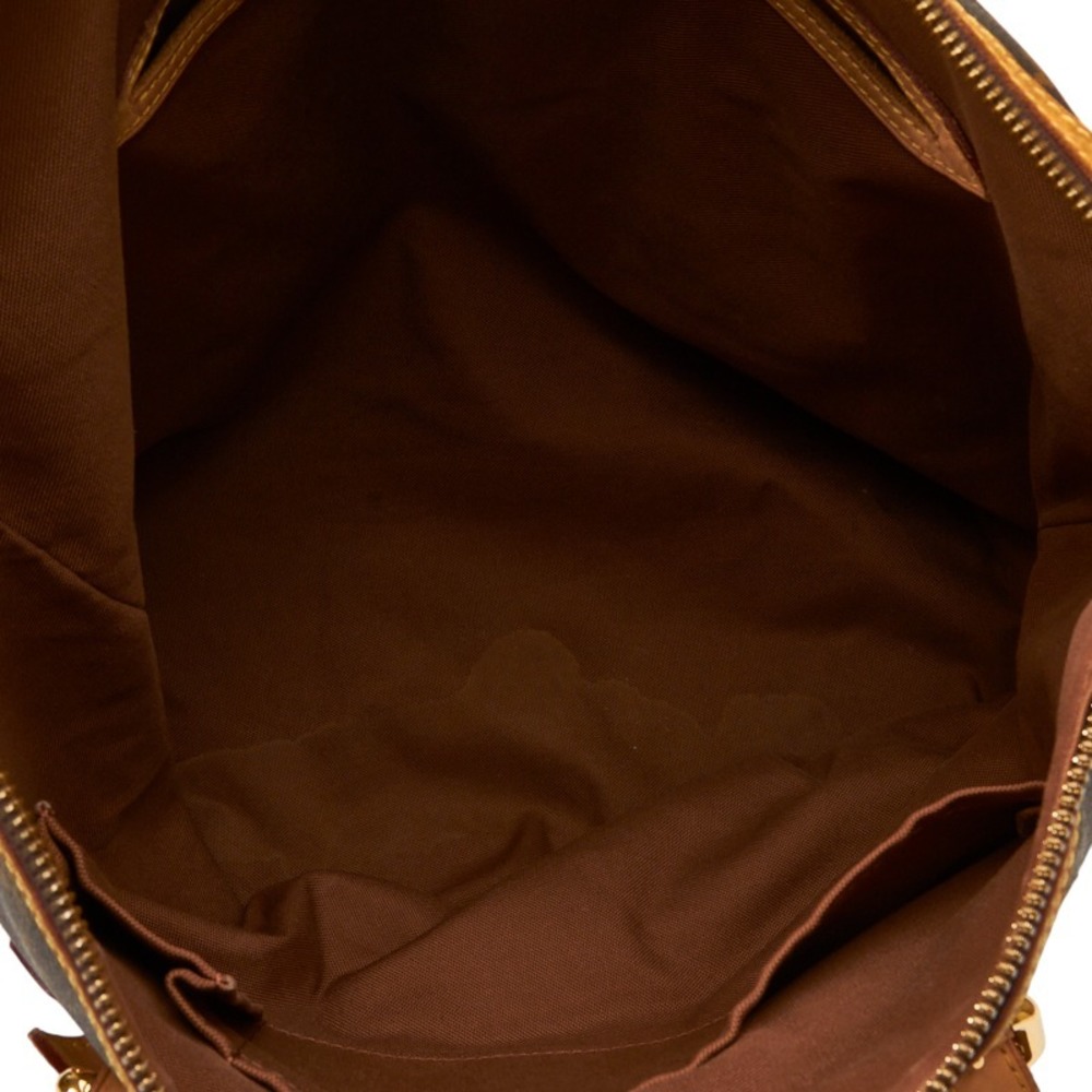 Louis Vuitton Monogram Palermo GM Handbag Shoulder Bag M40146 Brown PVC  Leather Ladies LOUIS VUITTON