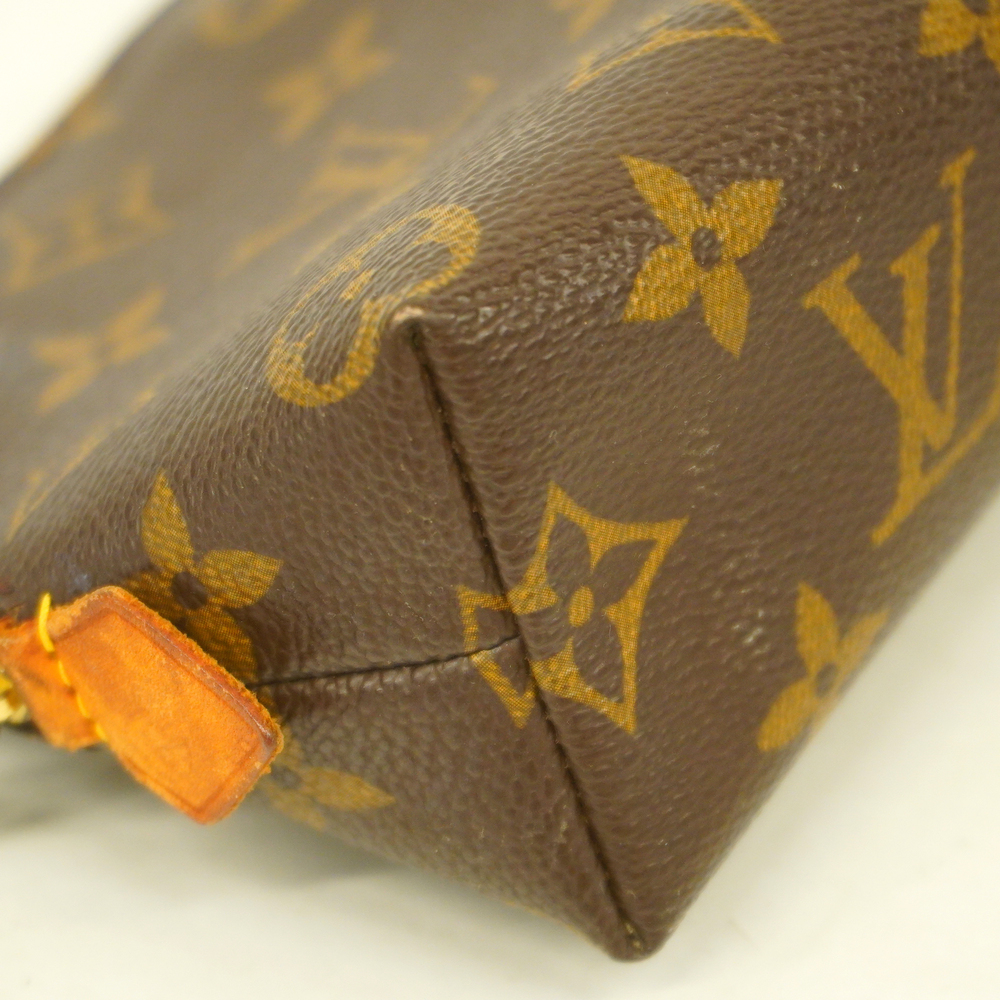 Auth Louis Vuitton Monogram Pochette Cosmetic M47515 Women's Pouch