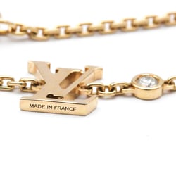 Louis Vuitton Bracelet Ideal Blossom LV Q95595 Pink Gold (18K) Diamond Charm Bracelet Pink Gold