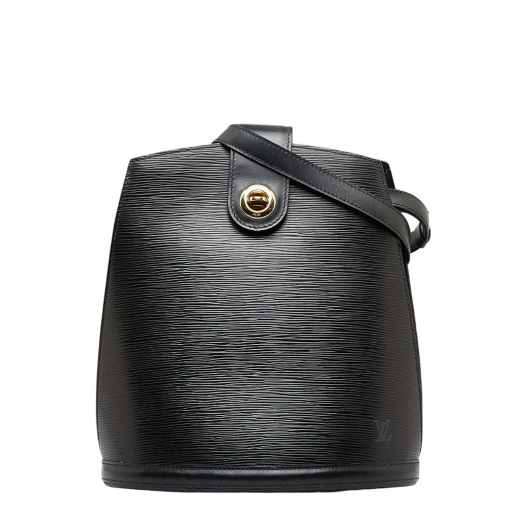 Louis-Vuitton-Epi-Cluny-Shoulder-Bag-Black-Noir-M52252