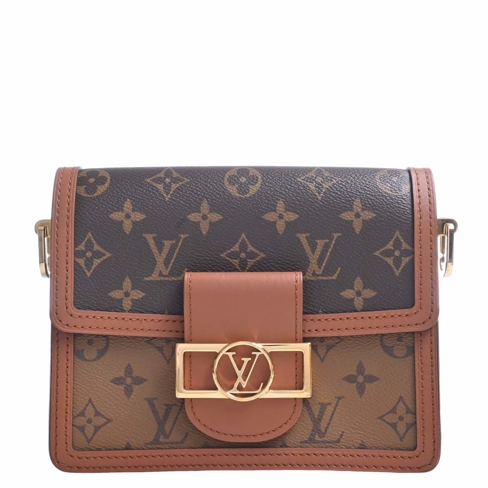 Authentic Louis Vuitton Monogram Reverse Dauphine MINI M45959 Bag