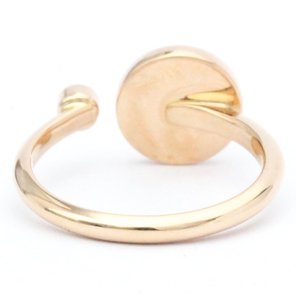Louis Vuitton Berg B Blossom 18K Rose Gold Diamond Ring US Size
