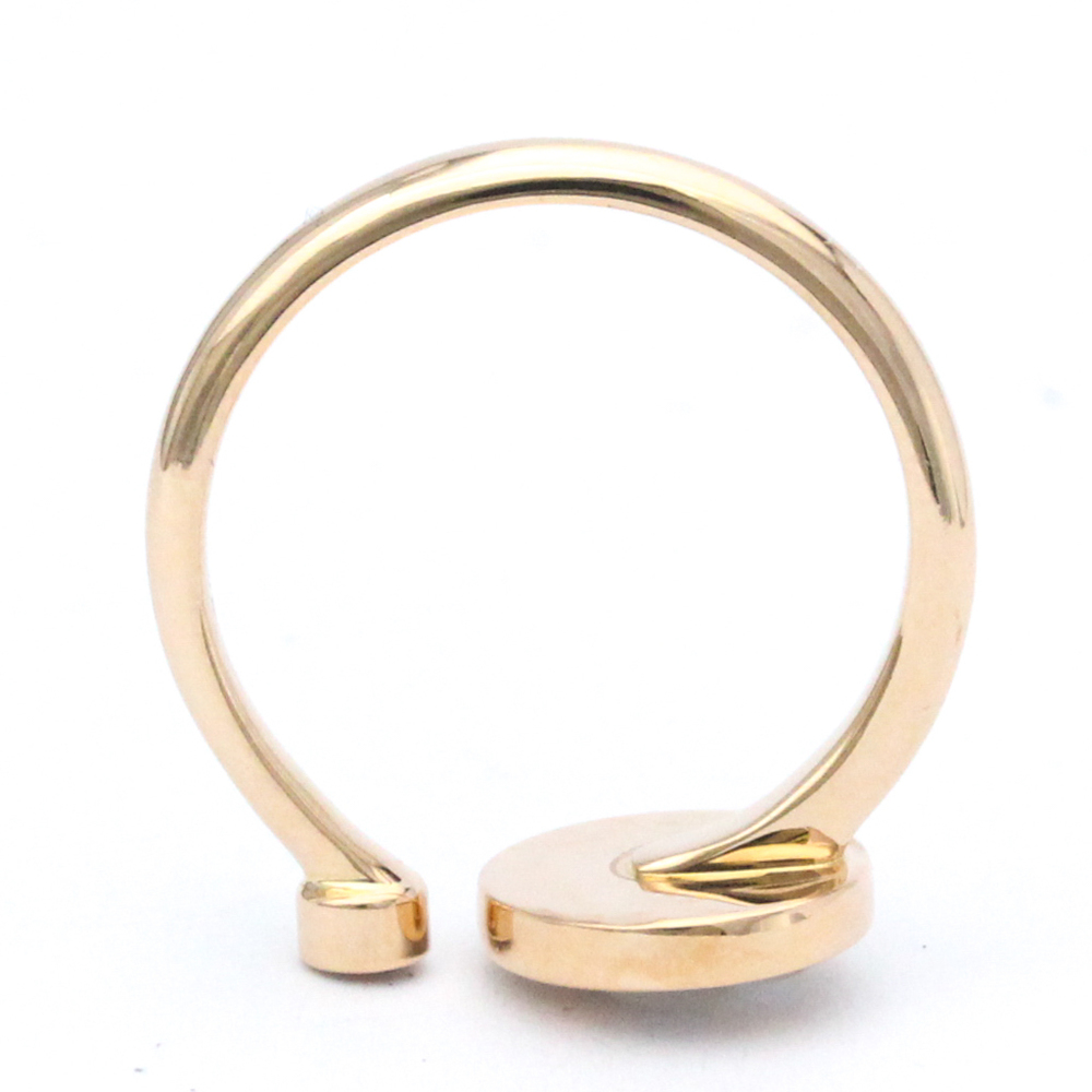Louis Vuitton Berg Sun Blossom Nacre Ring Pink Gold Shell K18PG