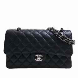 Chanel Chocolate Bar Coco Mark Handbag Tote Bag Enamel Patent Leather Black  A20131 Auction