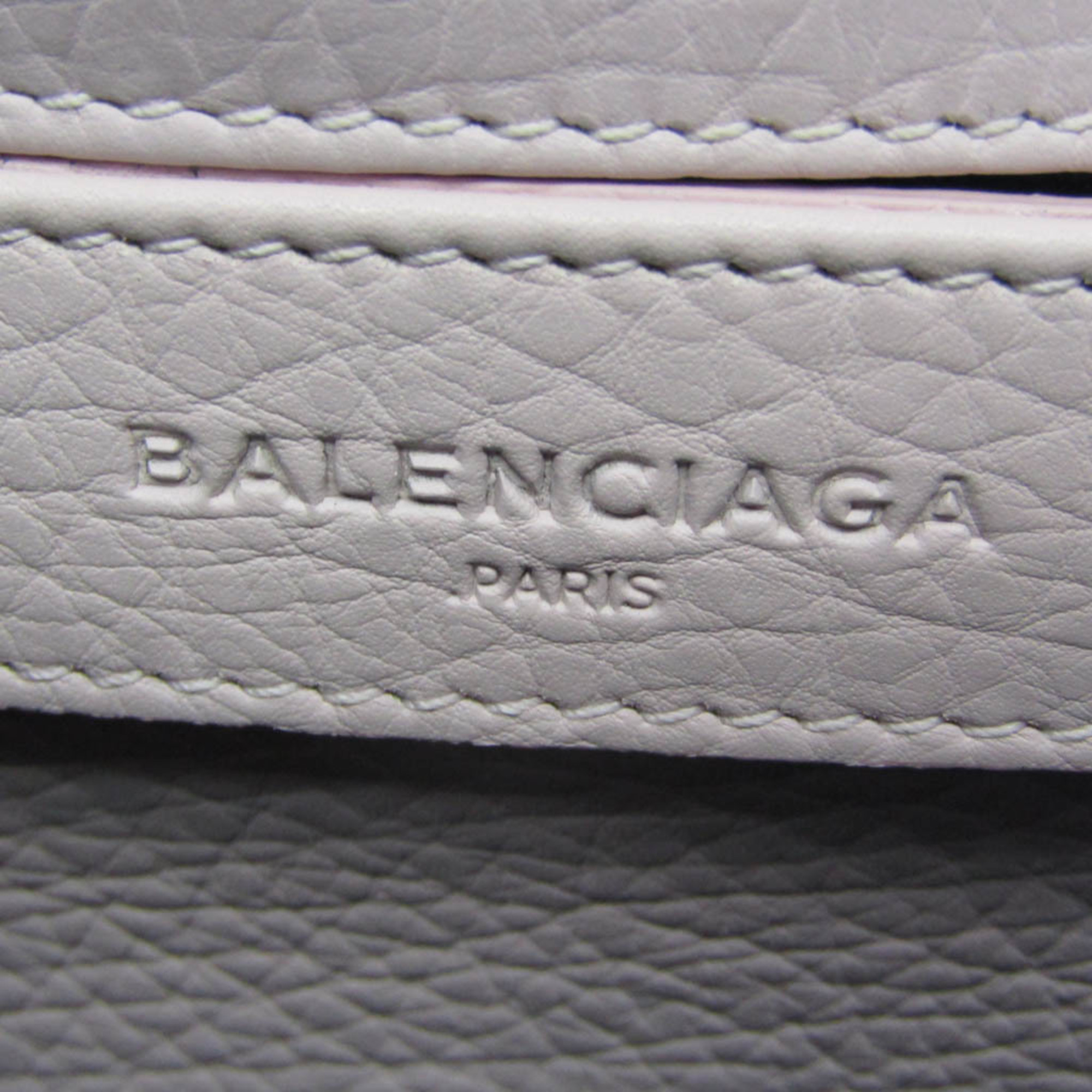 Balenciaga Tube S 338577 Women's Leather Shoulder Bag Pink